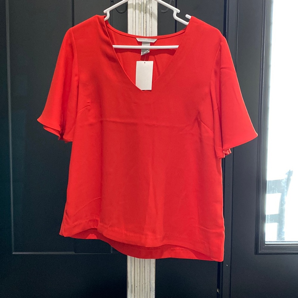 Brand new with tags short sleeve blouse